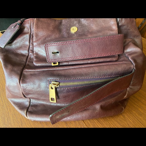 Marc Jacobs Brown Hobo Bag with Gold Tone Hardware - Picture 6 of 9